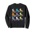 Roller Skates Shoes Roller Skating Sweatshirt - Graphic Print Unisex - T-Shirt, Sweatshirt, Hoodie
