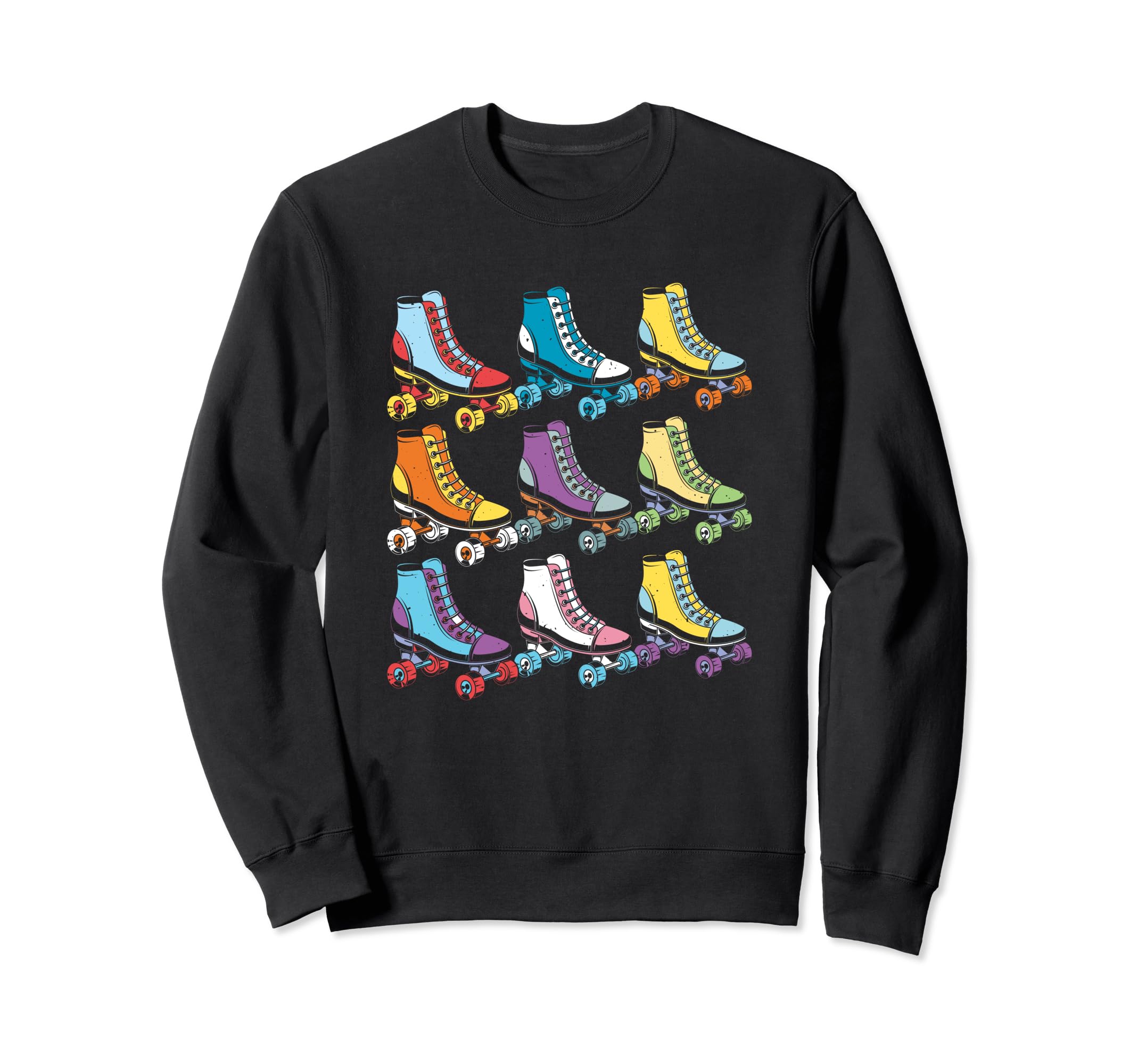 Roller Skates Shoes Roller Skating Sweatshirt - Graphic Print Unisex - T-Shirt, Sweatshirt, Hoodie