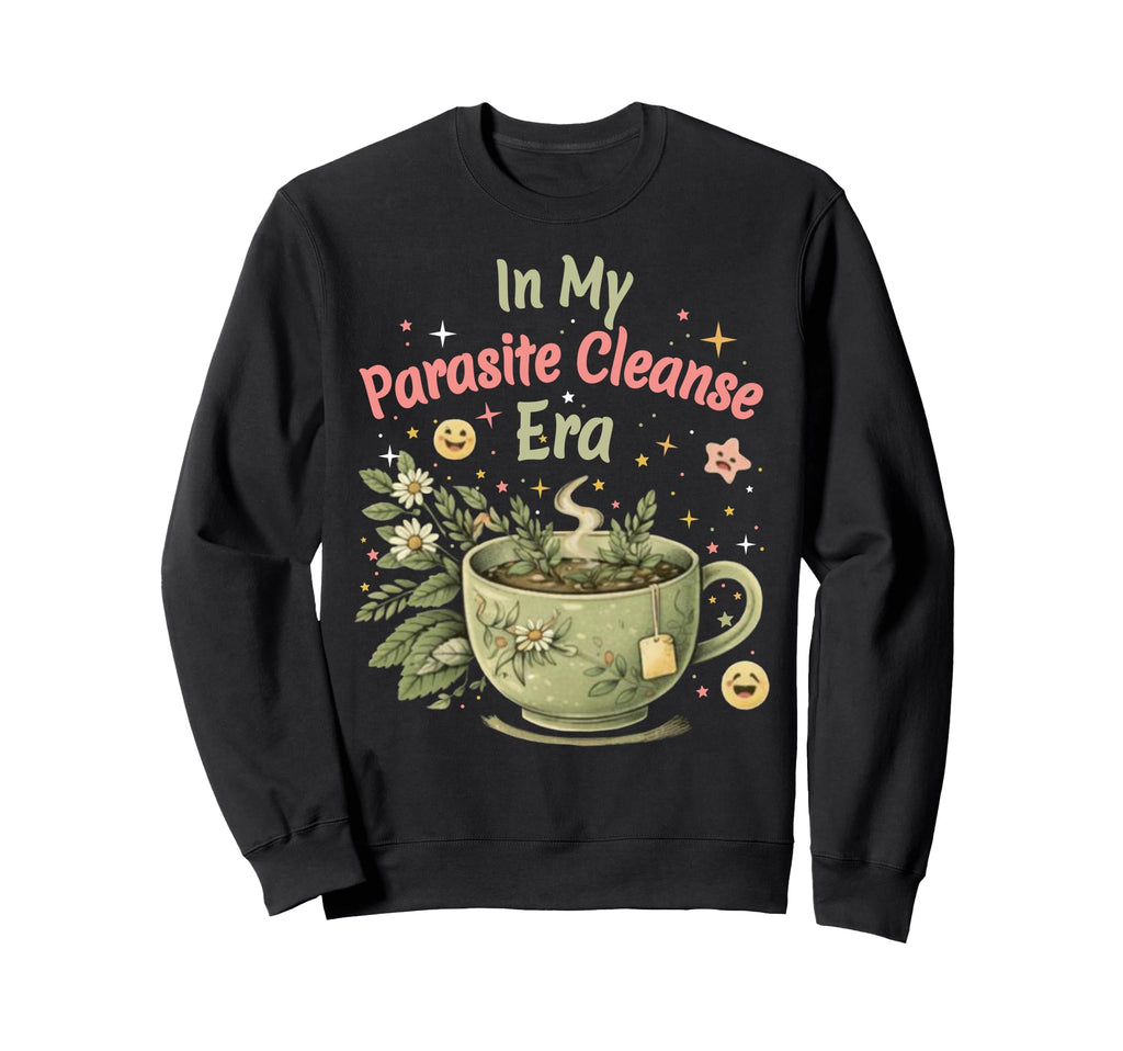 Funny Wellness Vibes Aesthetic Tea Sweatshirt - Minimalist Print Men Women - T-Shirt, Sweatshirt, Hoodie