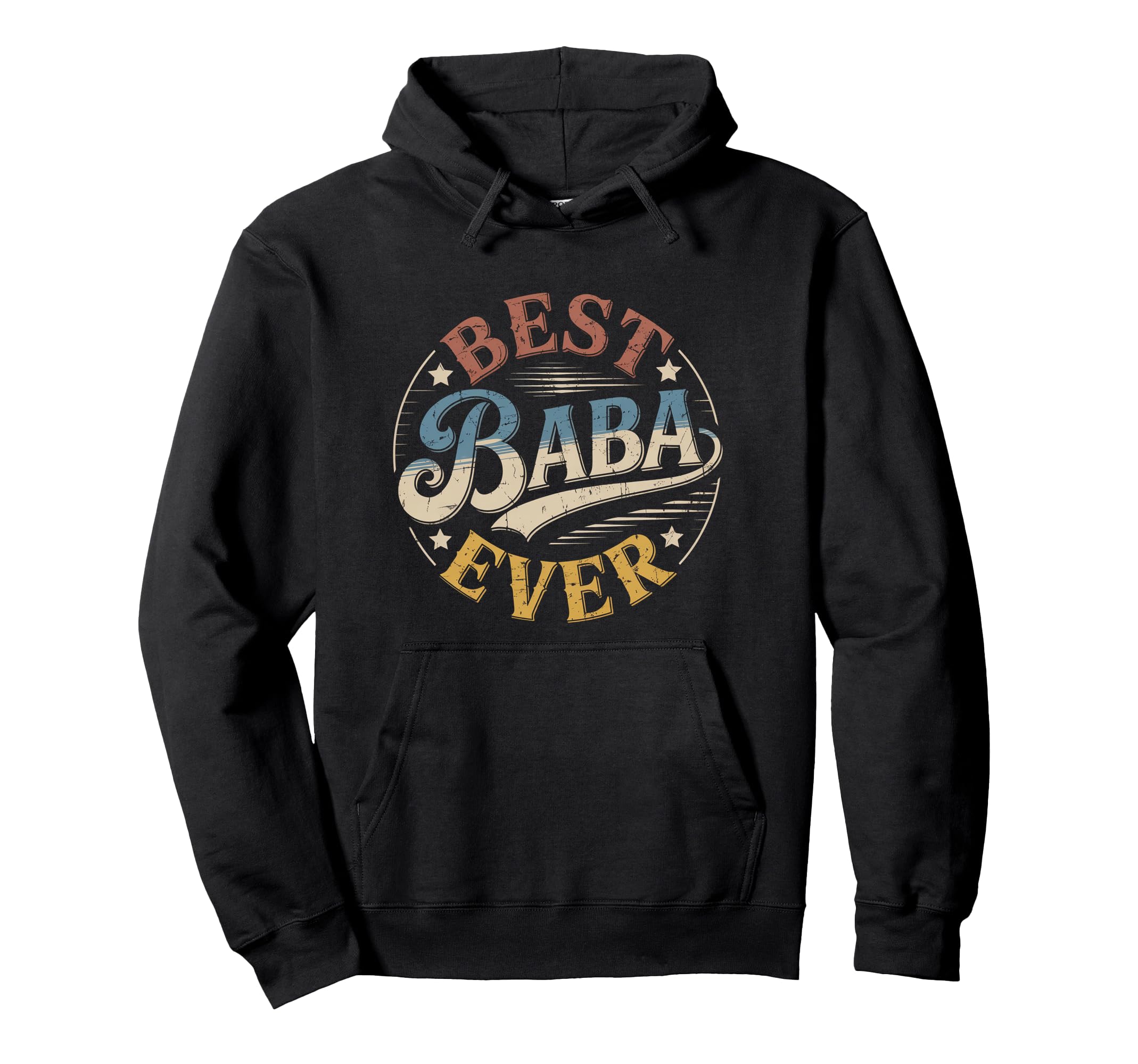 Best Baba Ever Sunset Arabic Father Hoodie - Custom Art Print for Adults - T-Shirt, Sweatshirt, Hoodie