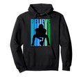 American Football Mens Distressed Blue Hoodie - Unique Graphic Unisex - T-Shirt, Sweatshirt, Hoodie