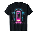 Vaporwave Phone Booth 80S Synthwave T-Shirt - Streetwear Style for Adults - T-Shirt, Sweatshirt, Hoodie
