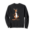 Meditation Kangaroo Yoga Pose Relaxing Sweatshirt - Novelty Apparel Unisex - T-Shirt, Sweatshirt, Hoodie