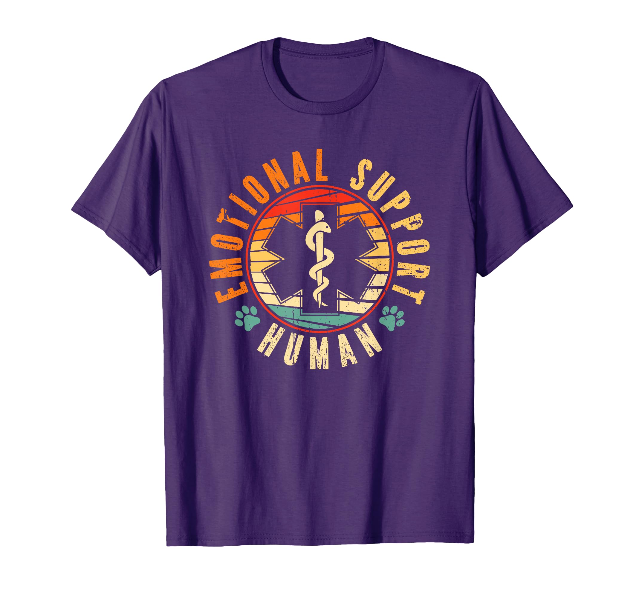Emotional Support Human Service Animal T-Shirt - Unique Graphic for Adults - T-Shirt, Sweatshirt, Hoodie