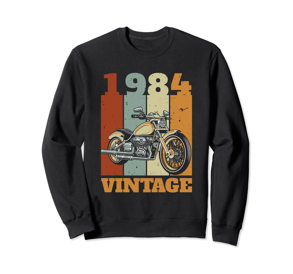 1984 Born Motorcycle Gift Biker Sweatshirt - Streetwear Style for Adults - T-Shirt, Sweatshirt, Hoodie