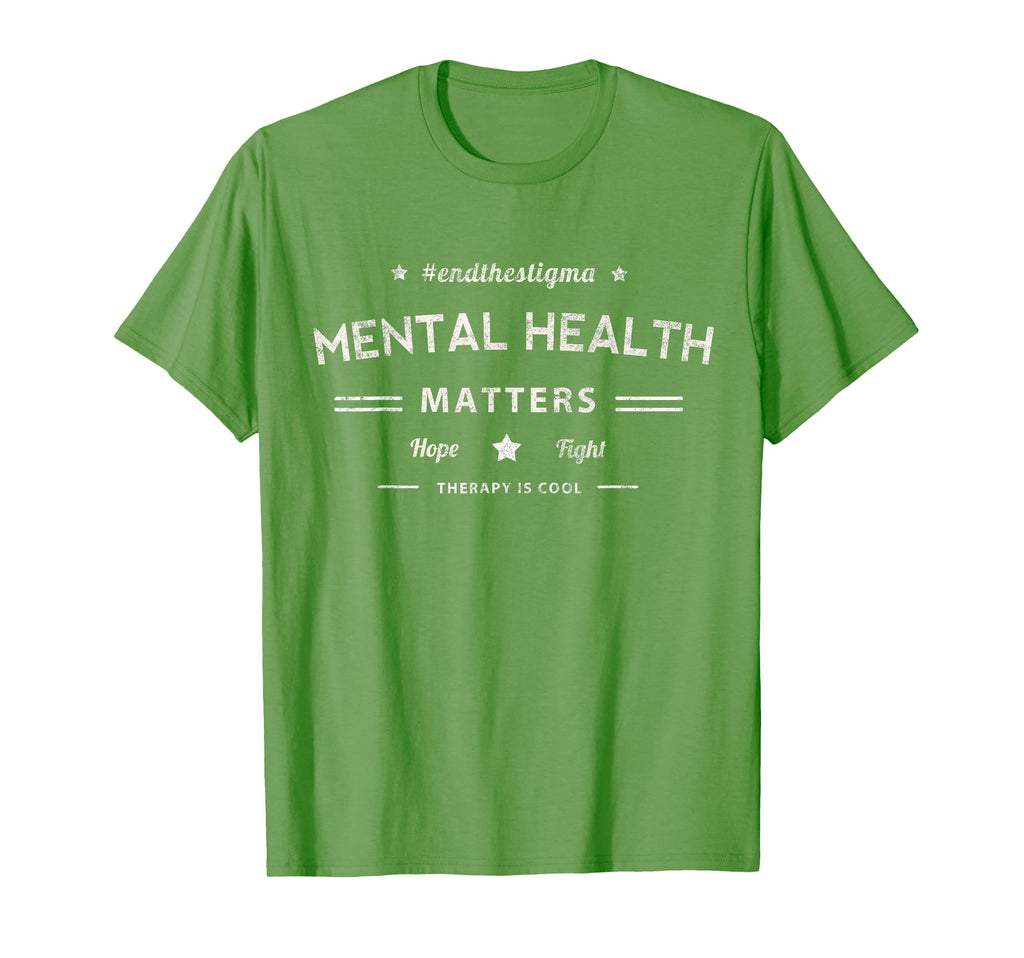 Mental Health Matters Hope Fight T-Shirt - Minimalist Print for Adults - T-Shirt, Sweatshirt, Hoodie