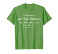 Mental Health Matters Hope Fight T-Shirt - Minimalist Print for Adults - T-Shirt, Sweatshirt, Hoodie