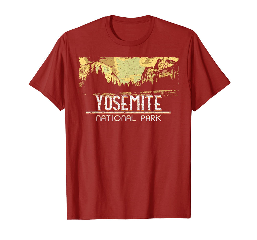 Postcard National Park Yosemite T-Shirt - Aesthetic Graphic for Adults - T-Shirt, Sweatshirt, Hoodie