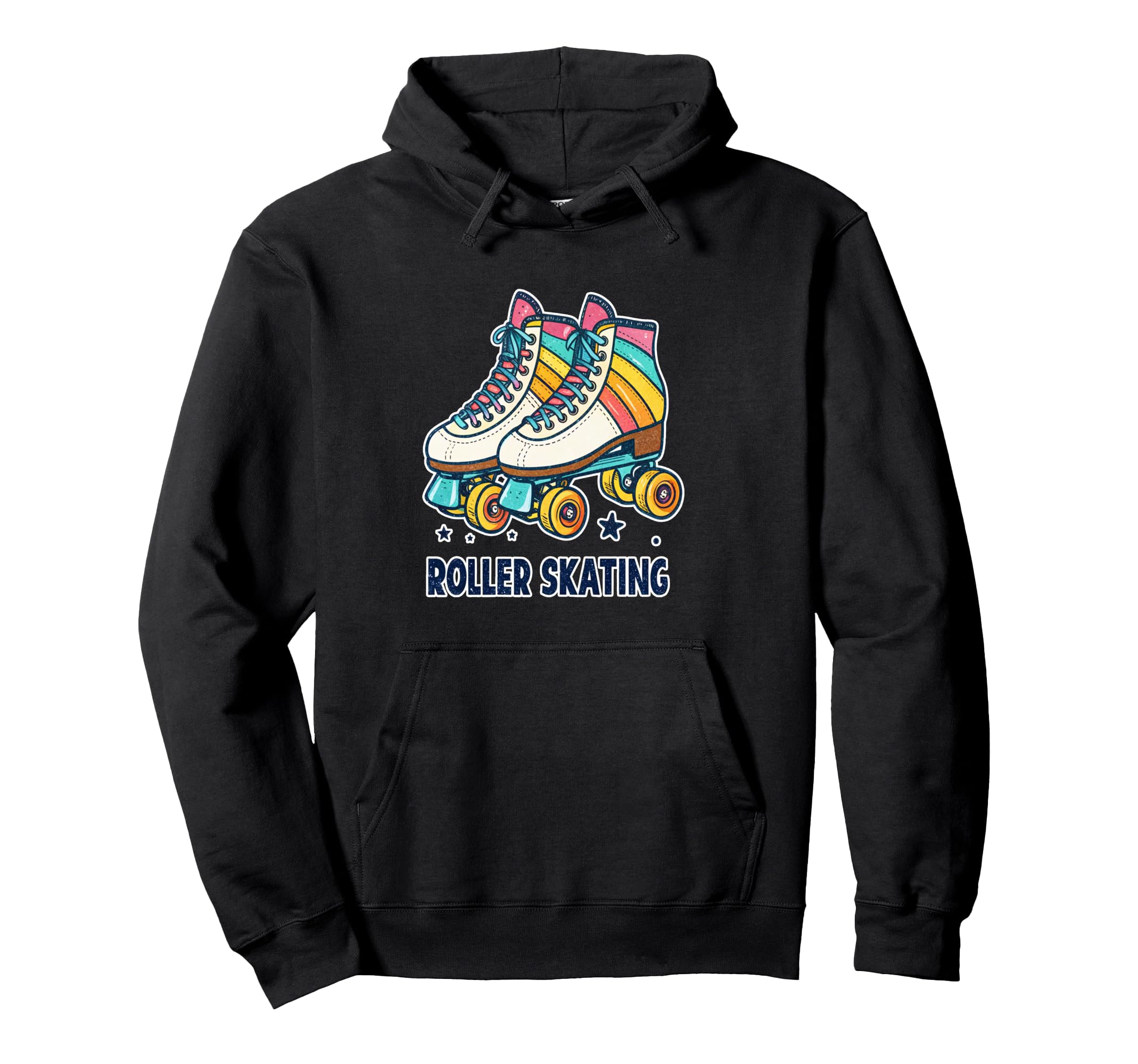 Roller Skating Hoodie - Unique Graphic Unisex - T-Shirt, Sweatshirt, Hoodie