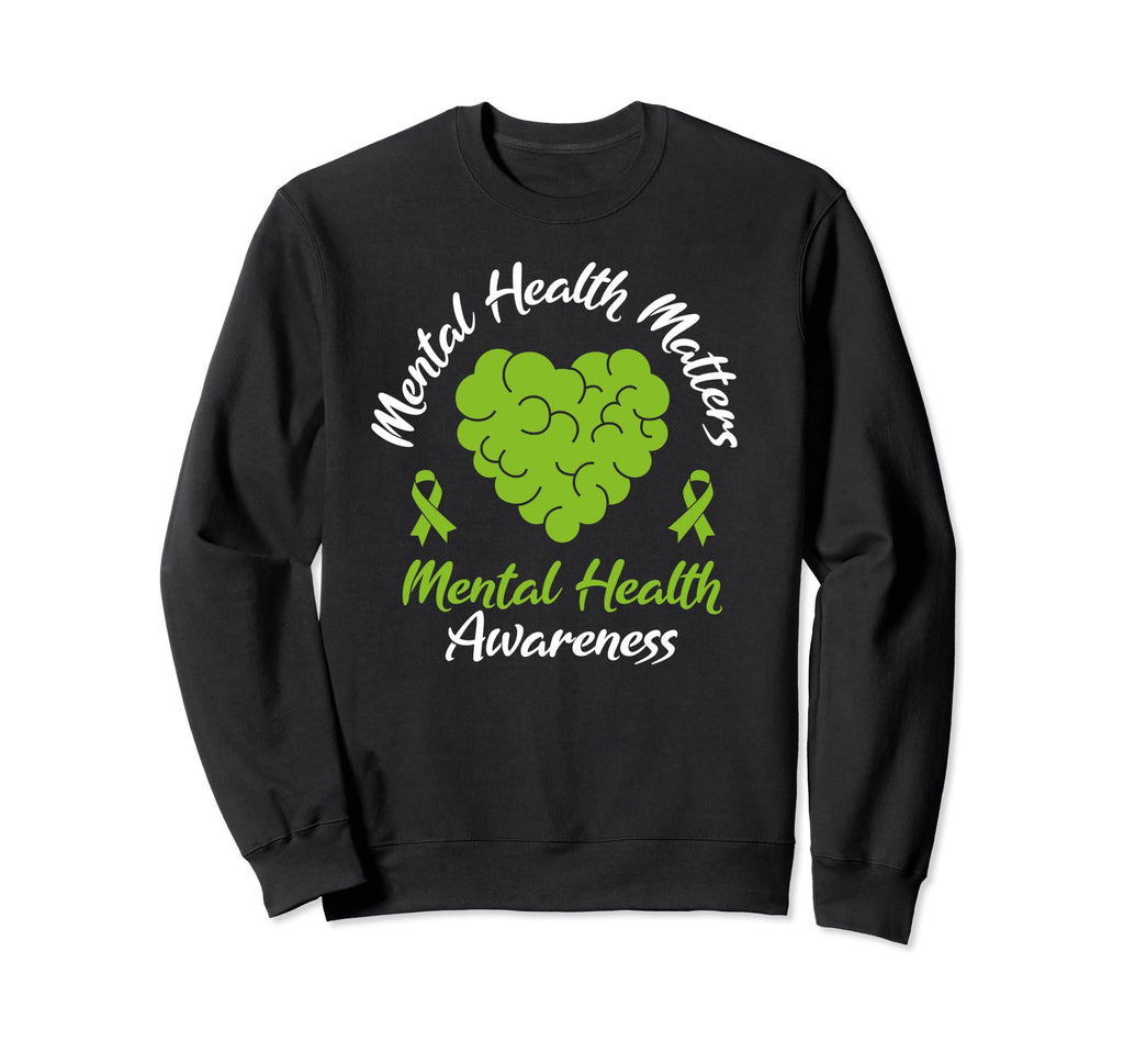 Mental Health Matters Mental Health Sweatshirt - Unique Graphic for Adults - T-Shirt, Sweatshirt, Hoodie