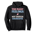 Anime Anxiety Overthinking Weeb Kawaii Hoodie - Novelty Apparel Unisex - T-Shirt, Sweatshirt, Hoodie