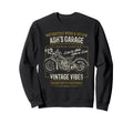 Ashs Garage Motorcycle Sweatshirt - Unique Graphic Men Women - T-Shirt, Sweatshirt, Hoodie