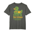 Mental Health Awareness Rubber Duck T-Shirt - Custom Art Print Men Women - T-Shirt, Sweatshirt, Hoodie