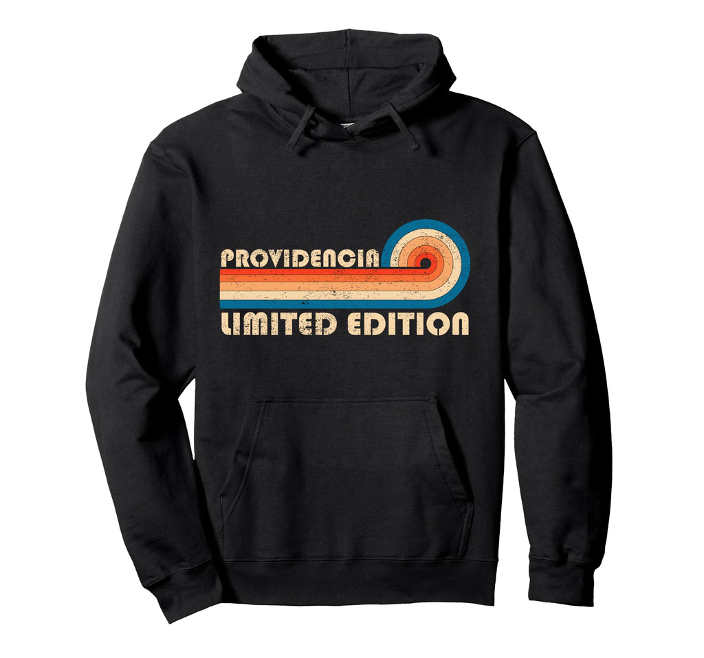 Providencia 70S 80S Sunset Stripe Hoodie - Novelty Apparel for Adults - T-Shirt, Sweatshirt, Hoodie