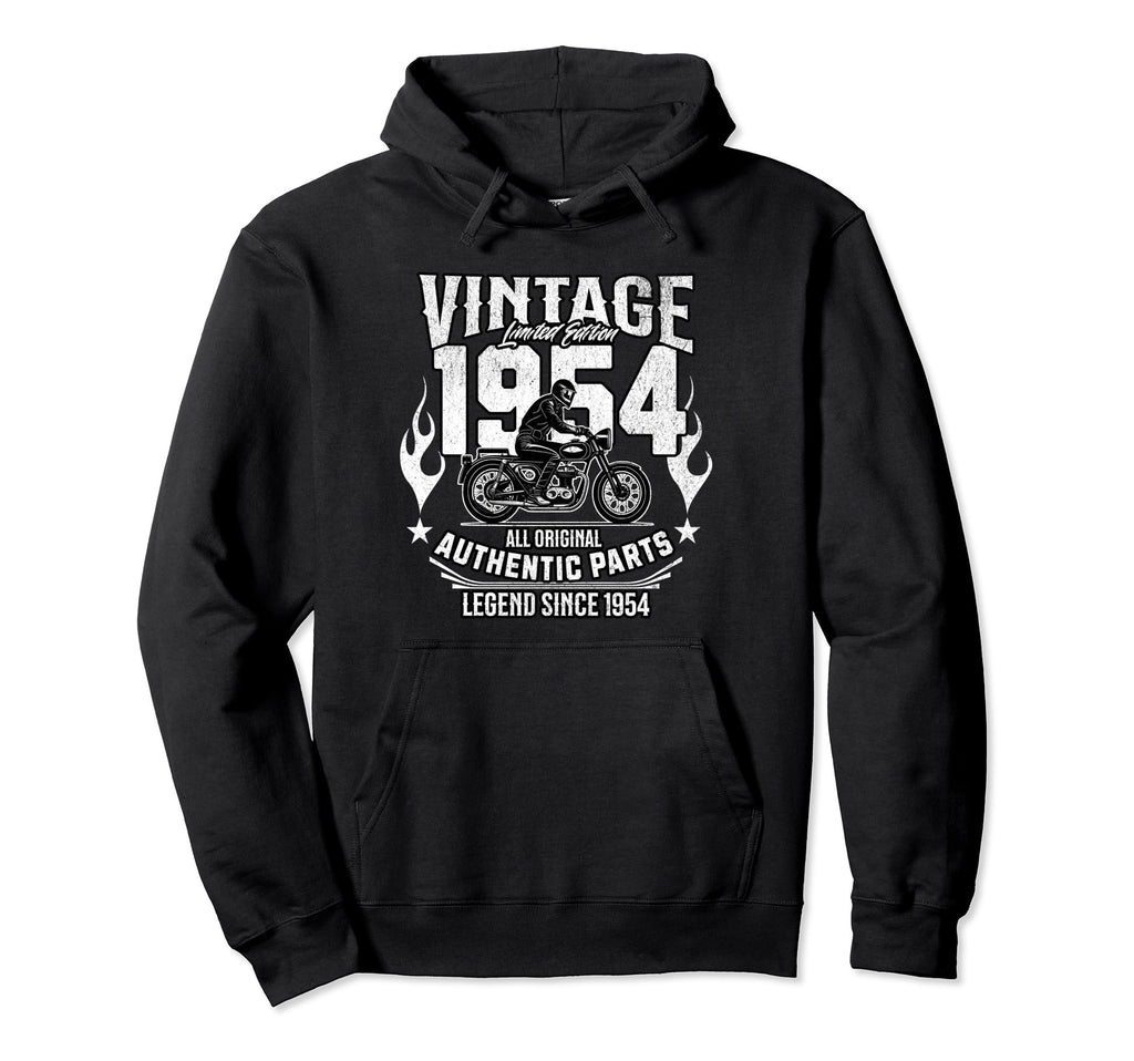 1954 Birthday Meme 1954 Motorcycle Fan Hoodie - Unique Graphic for Adults - T-Shirt, Sweatshirt, Hoodie
