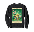 Pi Ata Tarot Card Xix Disco Ball Sweatshirt - Graphic Print for Adults - T-Shirt, Sweatshirt, Hoodie