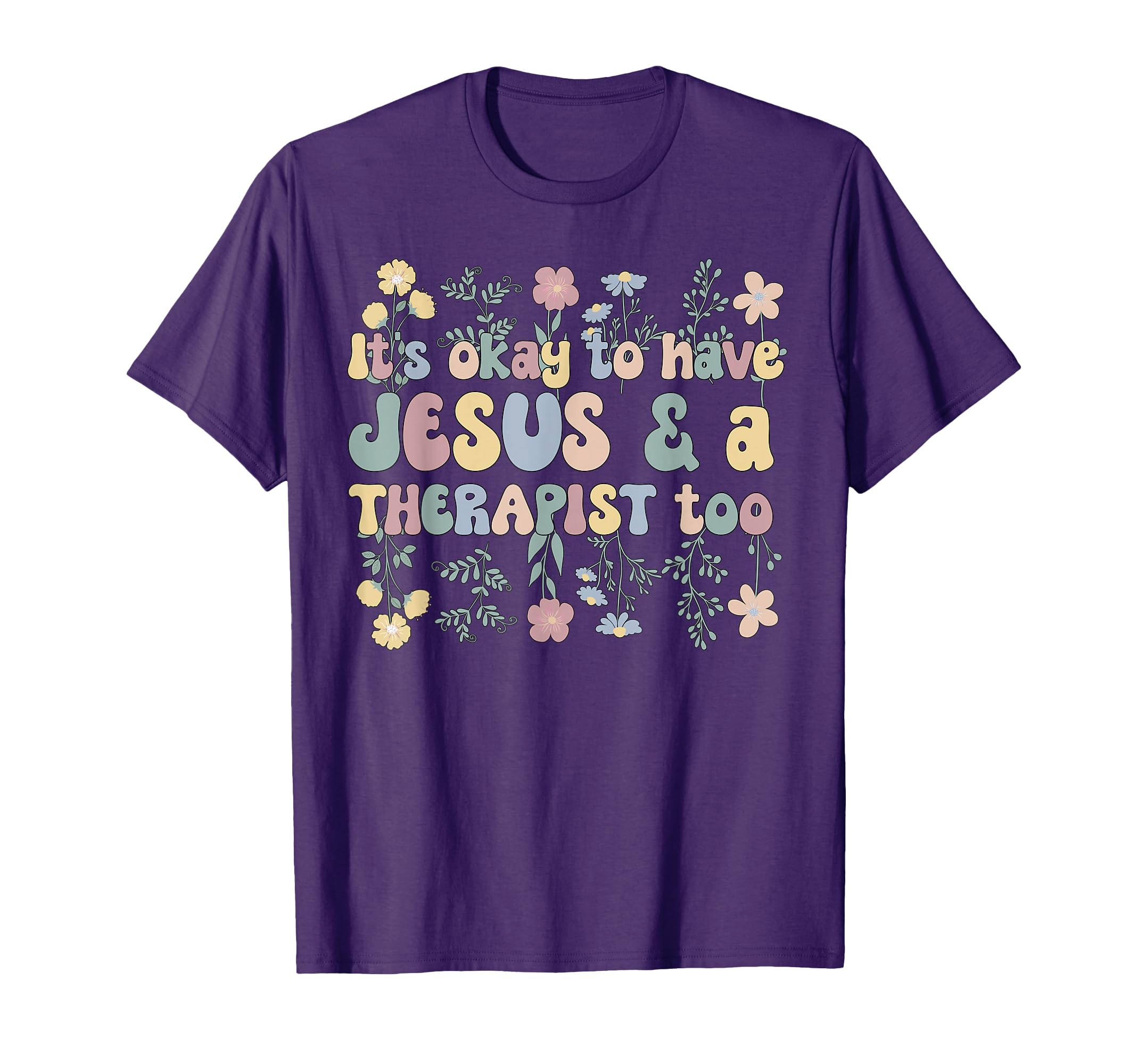 Jesus Mental Health Therapist Mental T-Shirt - Graphic Print for Adults - T-Shirt, Sweatshirt, Hoodie