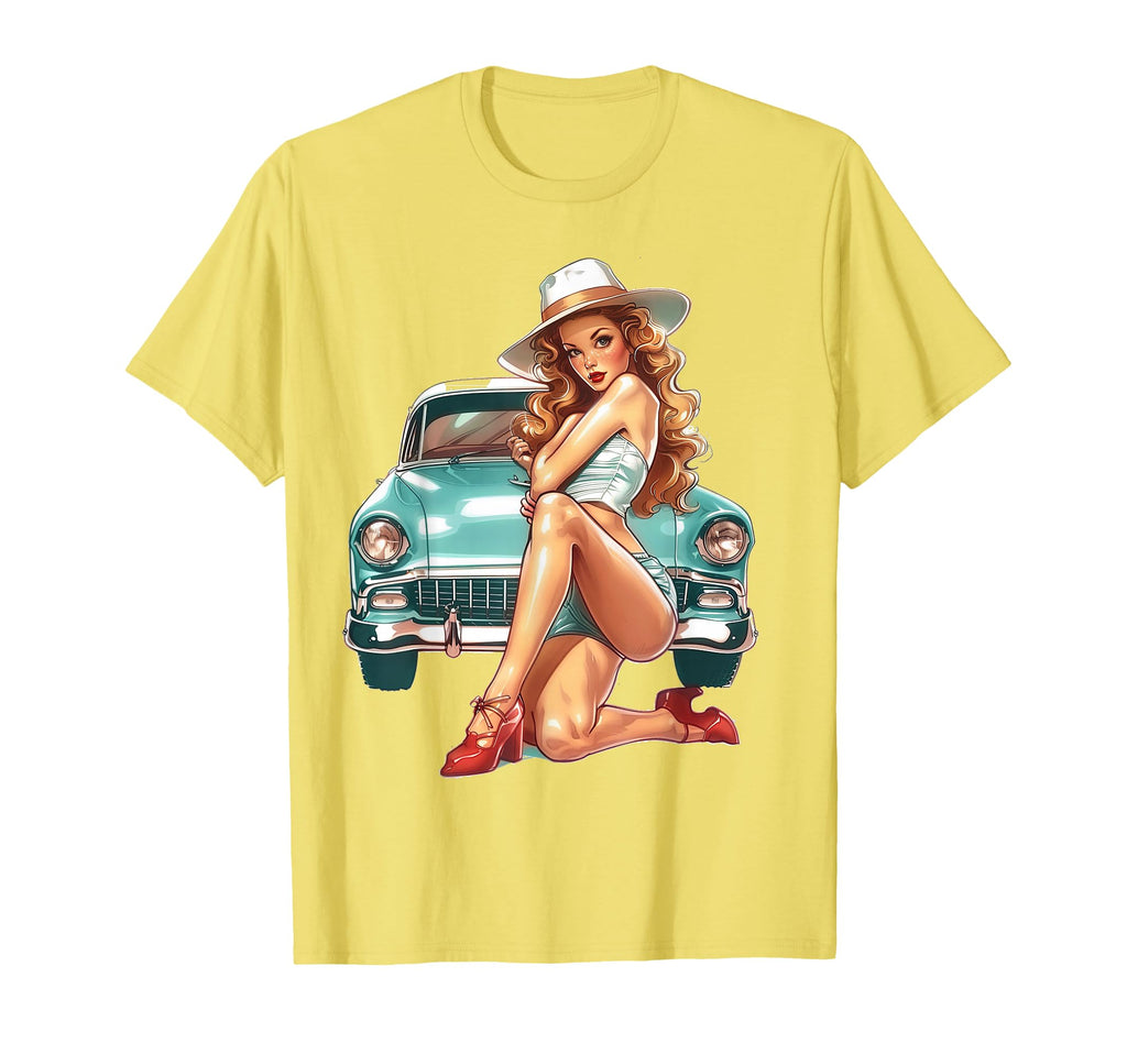 Pinup Pin Up T-Shirt - Unique Graphic for Adults - T-Shirt, Sweatshirt, Hoodie