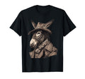 Country Cowboy Donkey Rodeo Cowgirl T-Shirt - Streetwear Style Unisex - T-Shirt, Sweatshirt, Hoodie