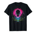 Synthwave Alien Cyberpunk 80S Sci Fi T-Shirt - Trendy Graphic for Adults - T-Shirt, Sweatshirt, Hoodie