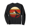 Grackle Bird Sunset Safari 70S Sweatshirt - Minimalist Print Men Women - T-Shirt, Sweatshirt, Hoodie