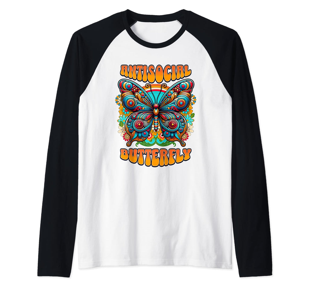 Antisocial Butterfly Funny Very T-Shirt - Trendy Graphic for Adults - T-Shirt, Sweatshirt, Hoodie