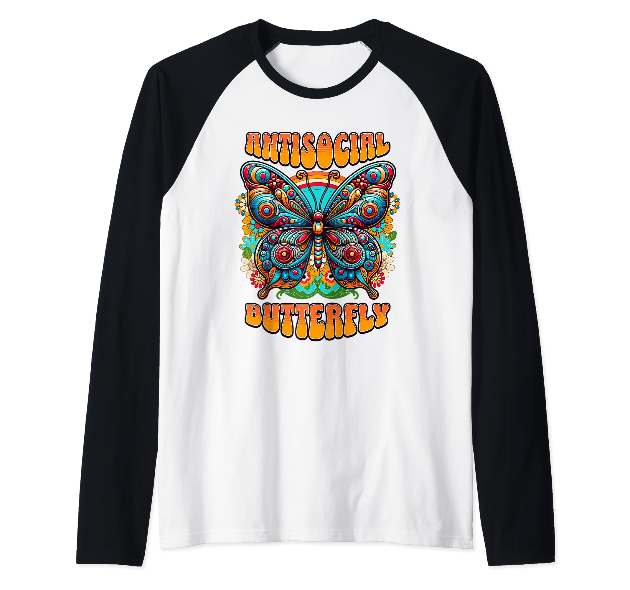 Antisocial Butterfly Funny Very T-Shirt - Trendy Graphic for Adults - T-Shirt, Sweatshirt, Hoodie