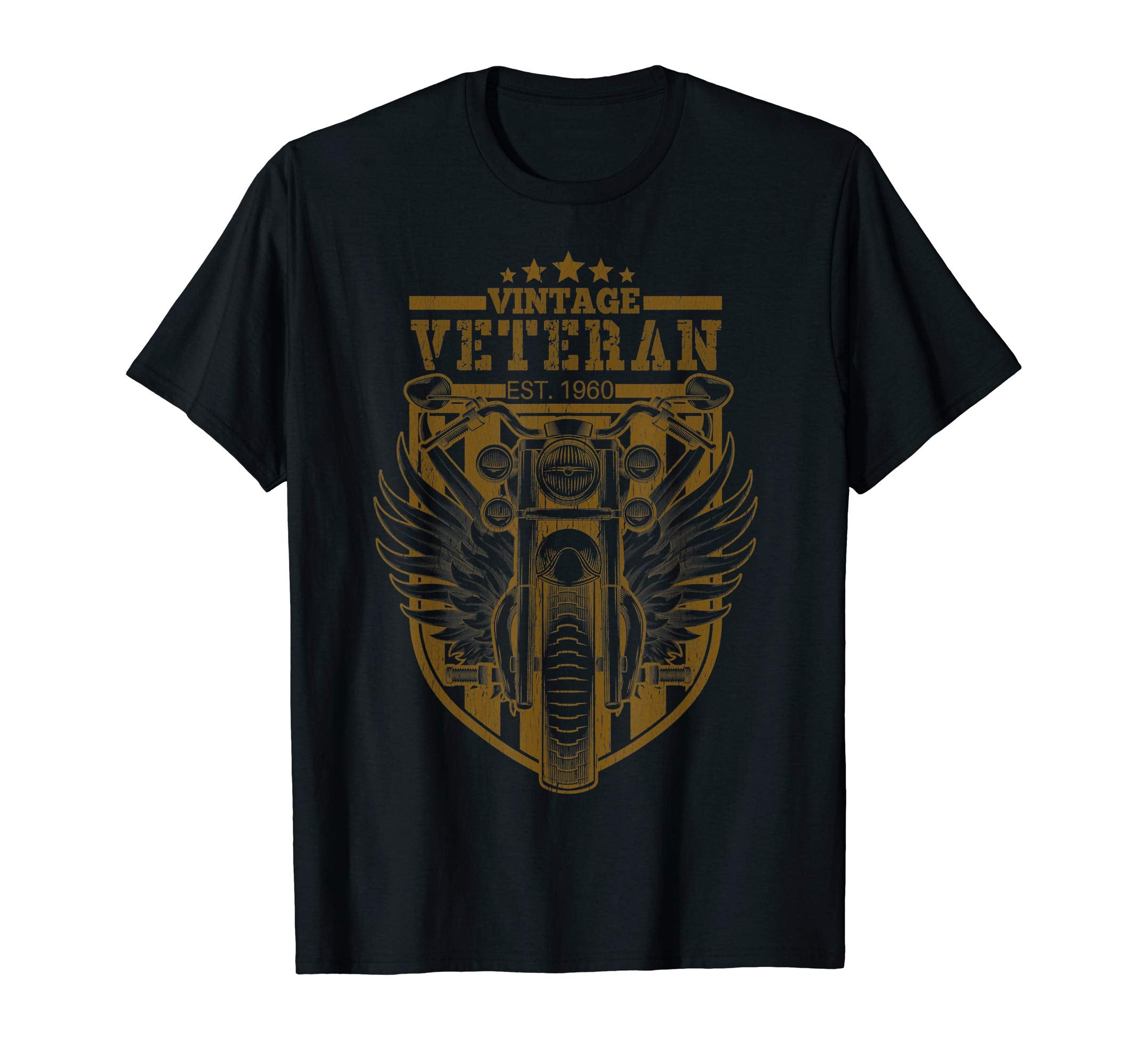 Veteran 1960 Motorcycle Biker T-Shirt - Streetwear Style Men Women - T-Shirt, Sweatshirt, Hoodie