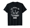 Las Vegas Nevada Usa Cowboy Horse T-Shirt - Minimalist Print Men Women - T-Shirt, Sweatshirt, Hoodie