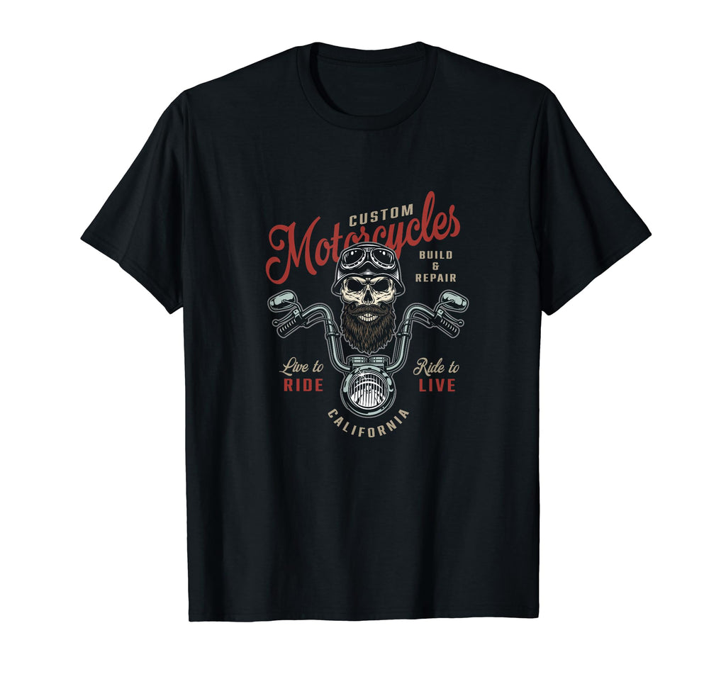 American Motorcycle T-Shirt - Minimalist Print for Adults - T-Shirt, Sweatshirt, Hoodie