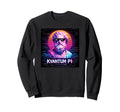 Kvantum Pi 80S Synthwave Greek Sweatshirt - Novelty Apparel Unisex - T-Shirt, Sweatshirt, Hoodie