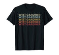 West Gardiner Maine West Gardiner T-Shirt - Aesthetic Graphic for Adults - T-Shirt, Sweatshirt, Hoodie