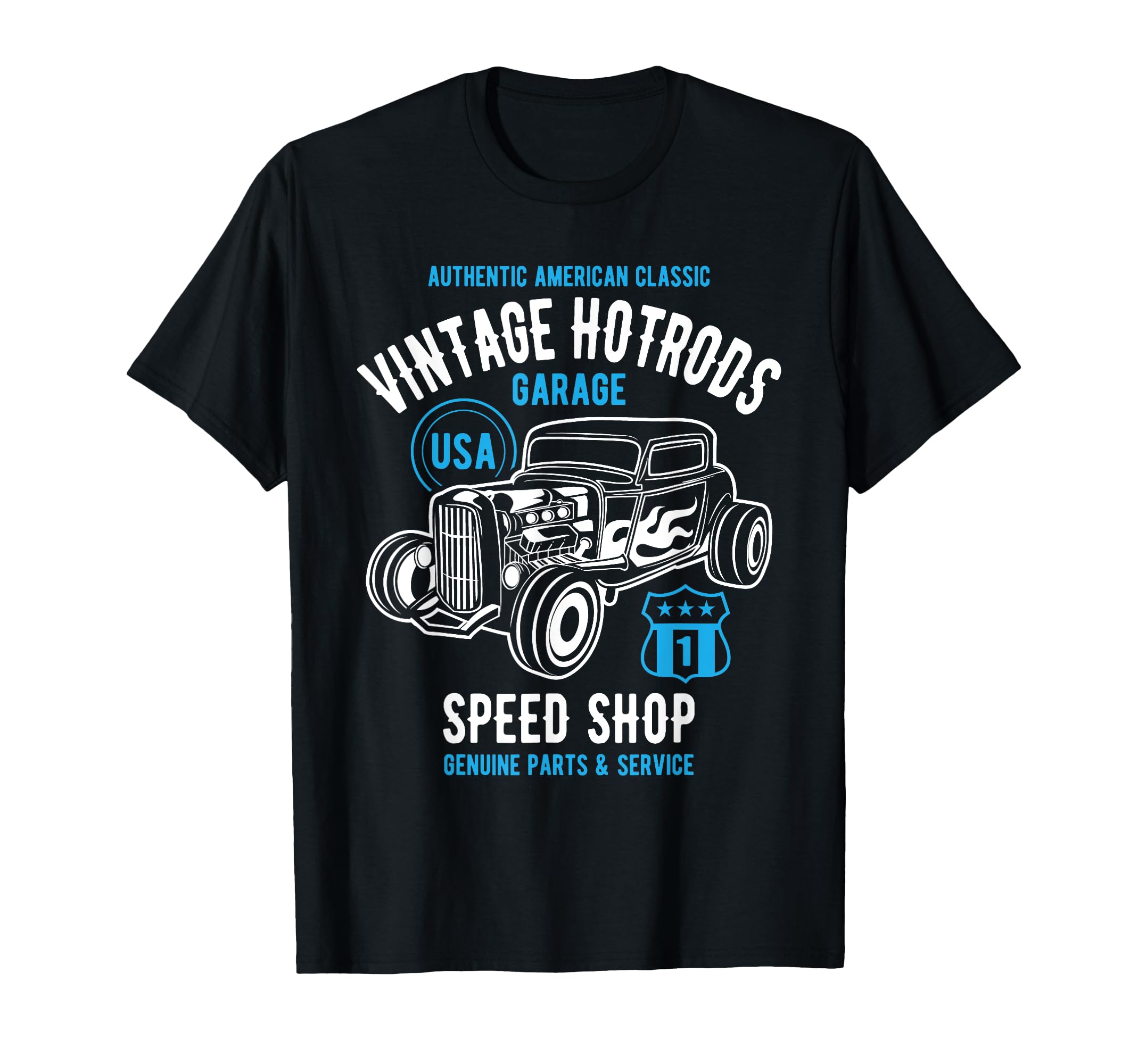 Speed Shop Hotrod Car T-Shirt - Aesthetic Graphic Men Women - T-Shirt, Sweatshirt, Hoodie