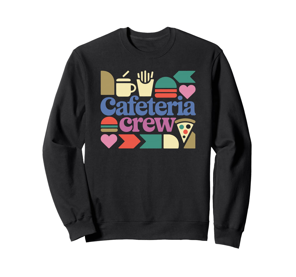 Awesome School Lunch Ladies And Happy Sweatshirt - Unique Graphic Unisex - T-Shirt, Sweatshirt, Hoodie