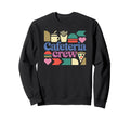 Awesome School Lunch Ladies And Happy Sweatshirt - Unique Graphic Unisex - T-Shirt, Sweatshirt, Hoodie