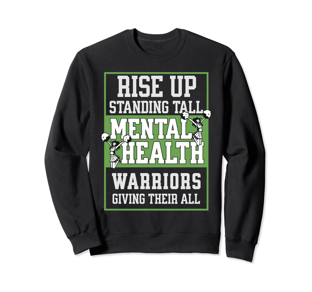 Cheerleading Chant Mental Health Sweatshirt - Unique Graphic Unisex - T-Shirt, Sweatshirt, Hoodie
