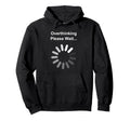 Socially Awkward Overthinking Social Hoodie - Minimalist Print Unisex - T-Shirt, Sweatshirt, Hoodie