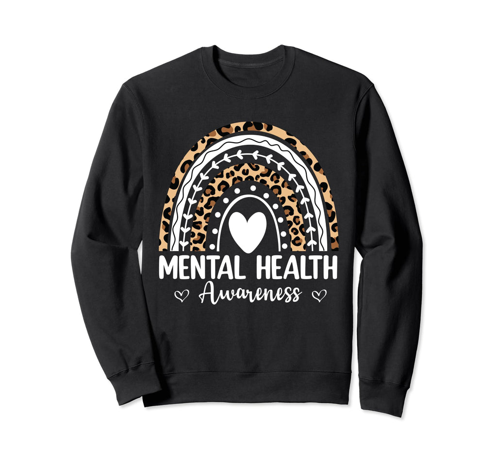May We Wear Green Mental Health Sweatshirt - Aesthetic Graphic Unisex - T-Shirt, Sweatshirt, Hoodie