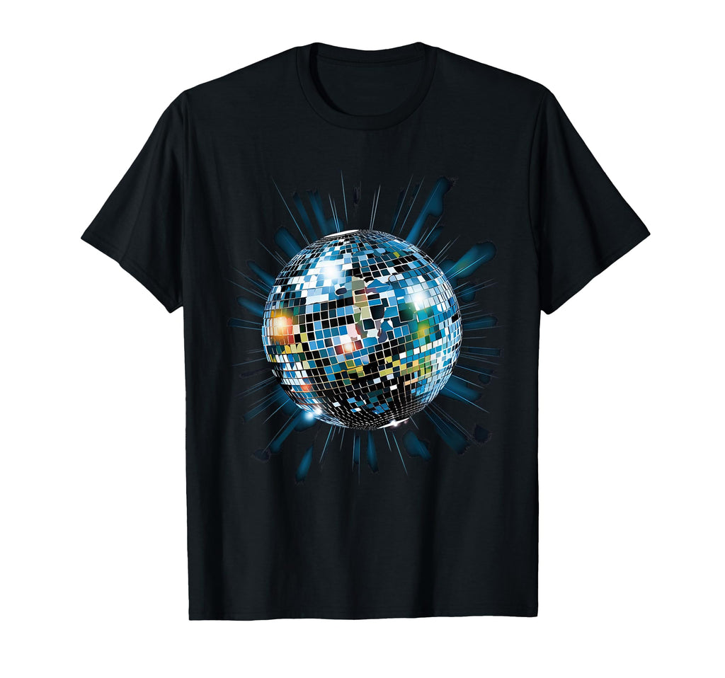 Disco Ball House Discoball Party T-Shirt - Trendy Graphic for Adults - T-Shirt, Sweatshirt, Hoodie