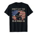 Dont Let Old Cowboy Us Flag T-Shirt - Trendy Graphic for Adults - T-Shirt, Sweatshirt, Hoodie