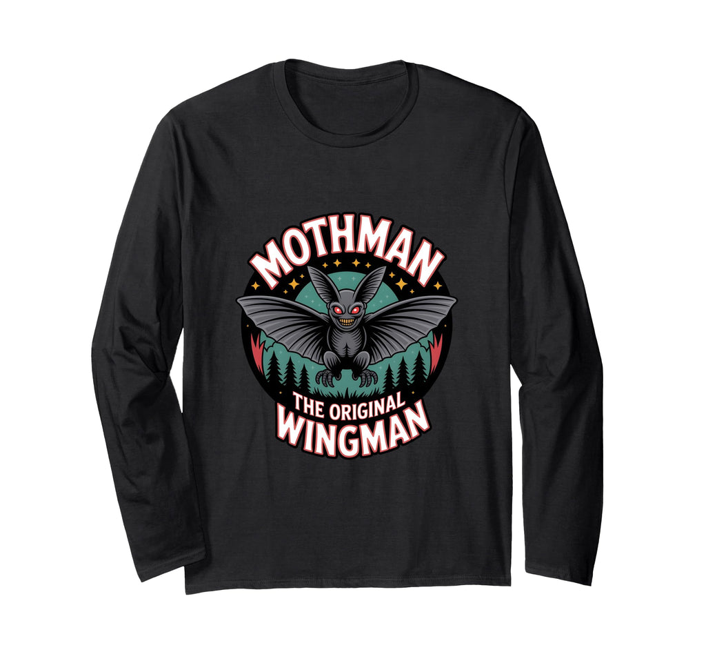 Moth Mann Cryptid Anti Social T-Shirt - Novelty Apparel Men Women - T-Shirt, Sweatshirt, Hoodie