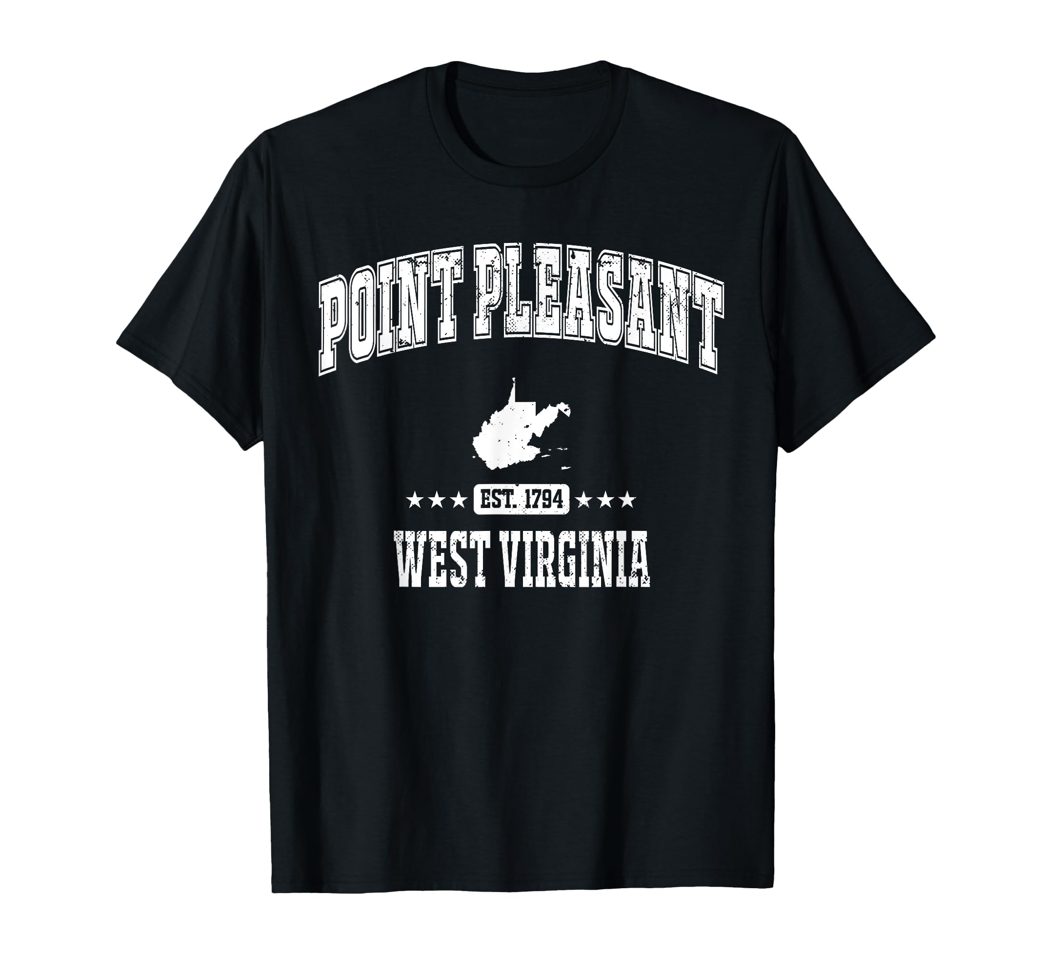Point Pleasant West Virginia Wv Sports T-Shirt - Unique Graphic Unisex - T-Shirt, Sweatshirt, Hoodie