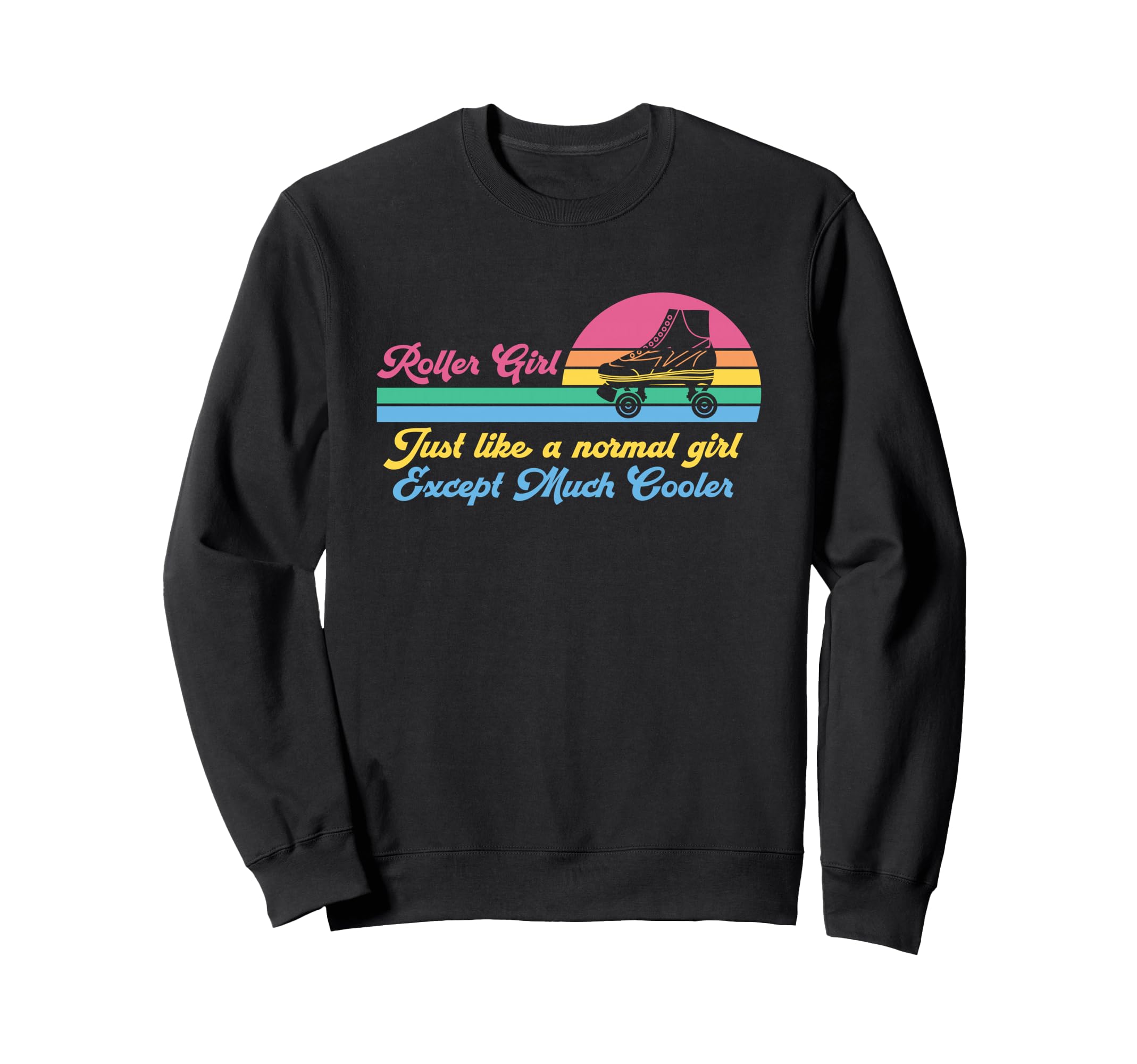 Roller Skating Skate 1970S Sweatshirt - Streetwear Style for Adults - T-Shirt, Sweatshirt, Hoodie