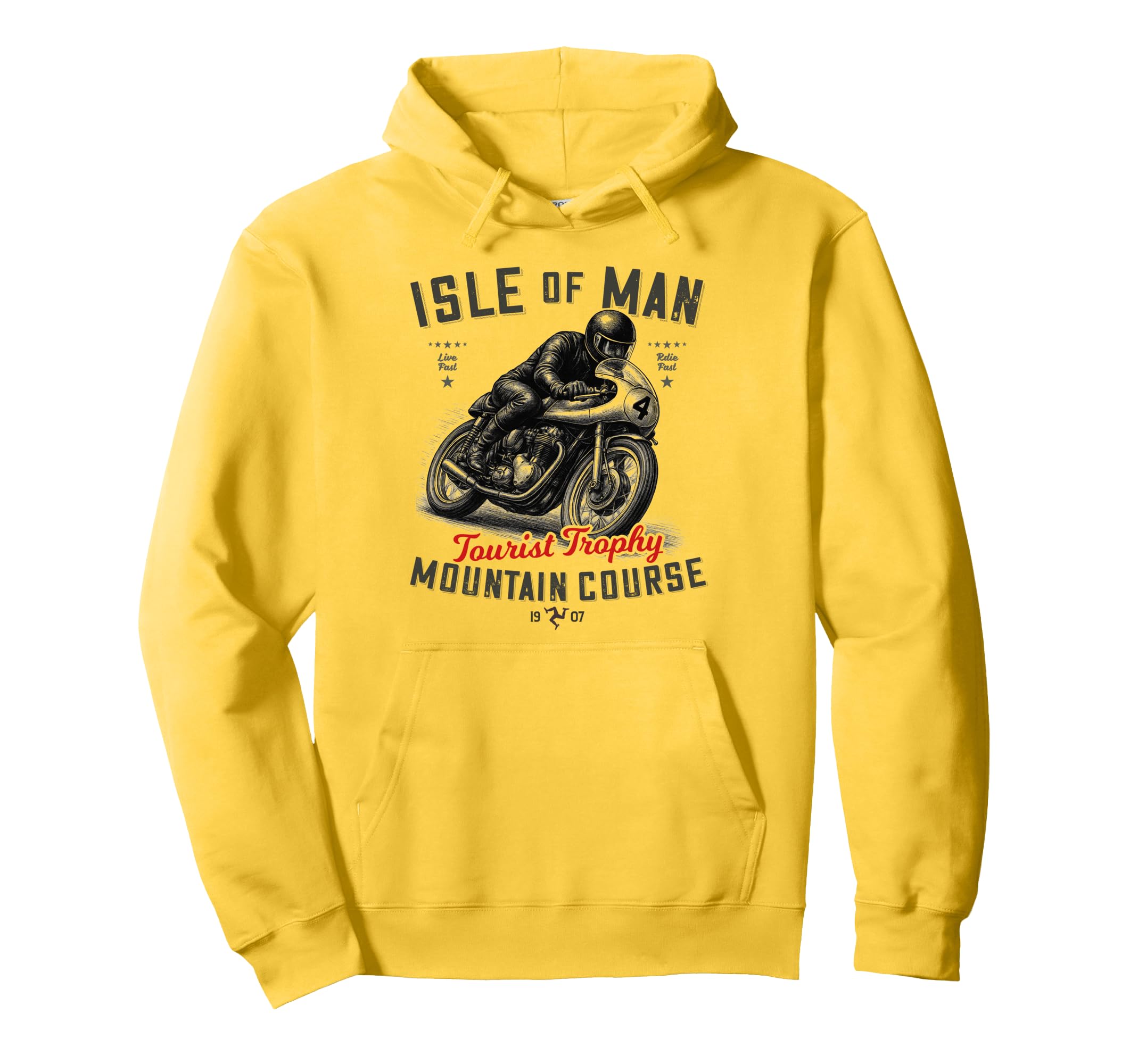 Isle Races Racing Motorbike Race Hoodie - Unique Graphic Men Women - T-Shirt, Sweatshirt, Hoodie