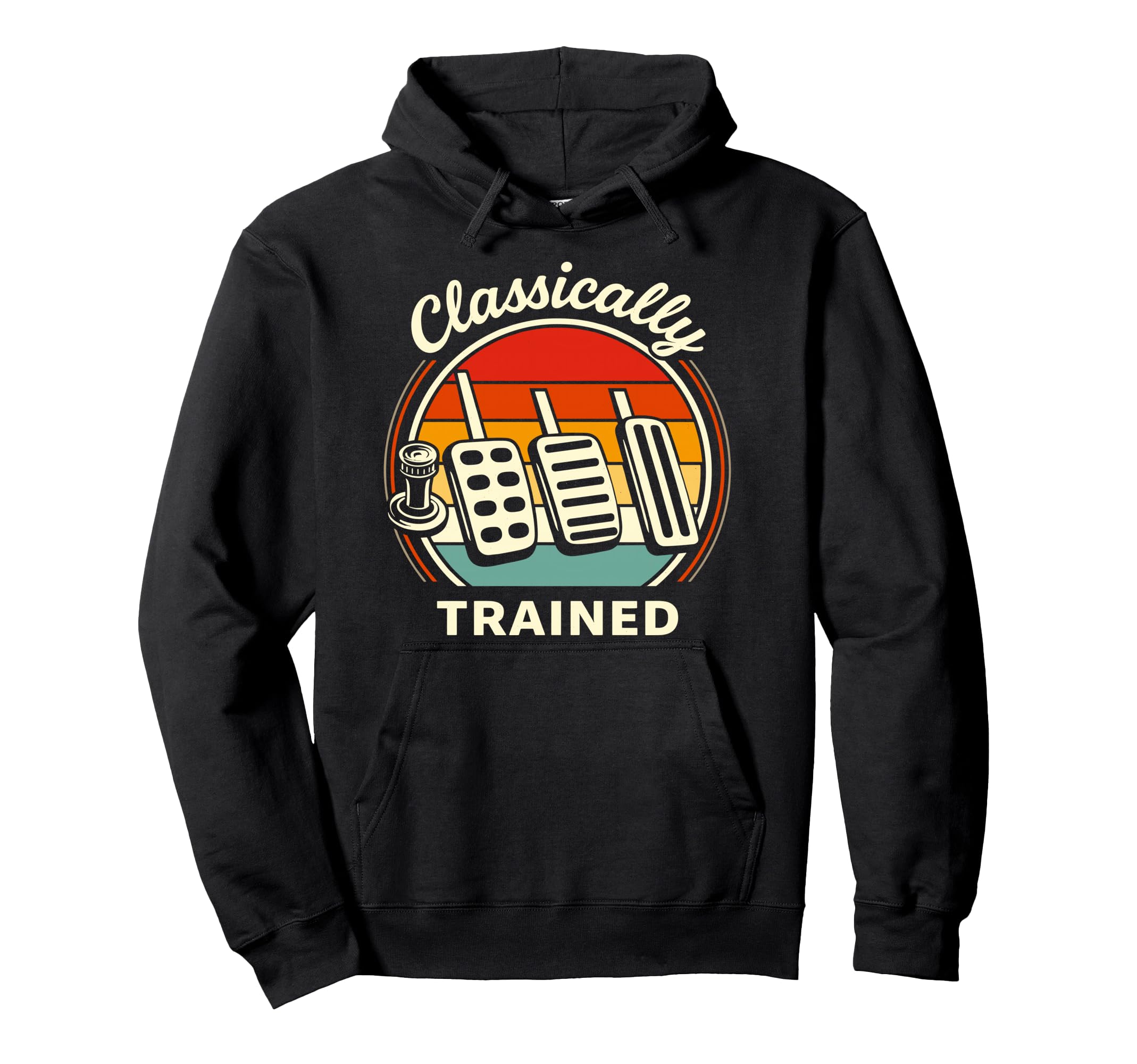 Classically Trained Dimmer Manual Car Hoodie - Trendy Graphic Men Women - T-Shirt, Sweatshirt, Hoodie