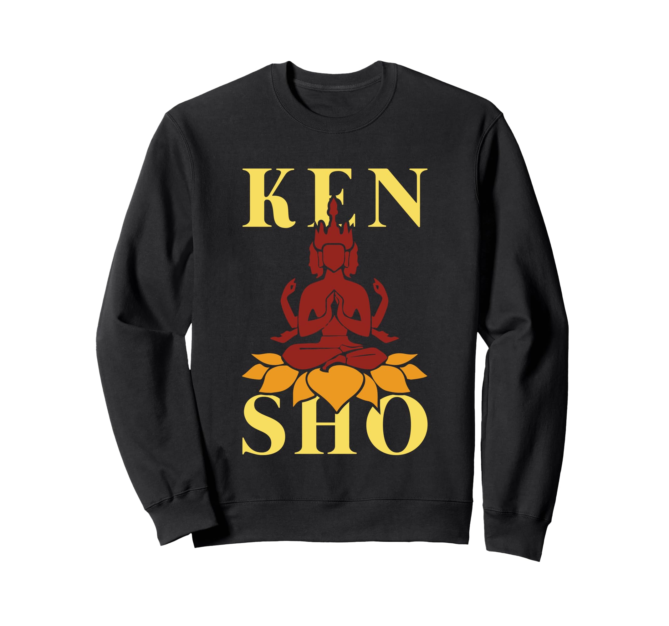 Kensho Zen Meditation Spiritual Yoga Sweatshirt - Unique Graphic Men Women - T-Shirt, Sweatshirt, Hoodie
