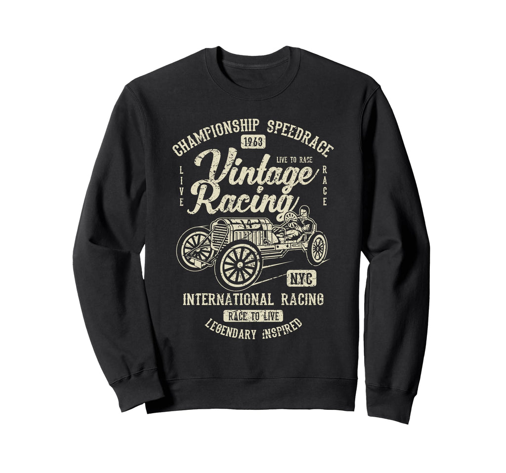 Racing Automotive Nostalgia Sweatshirt - Streetwear Style Men Women - T-Shirt, Sweatshirt, Hoodie