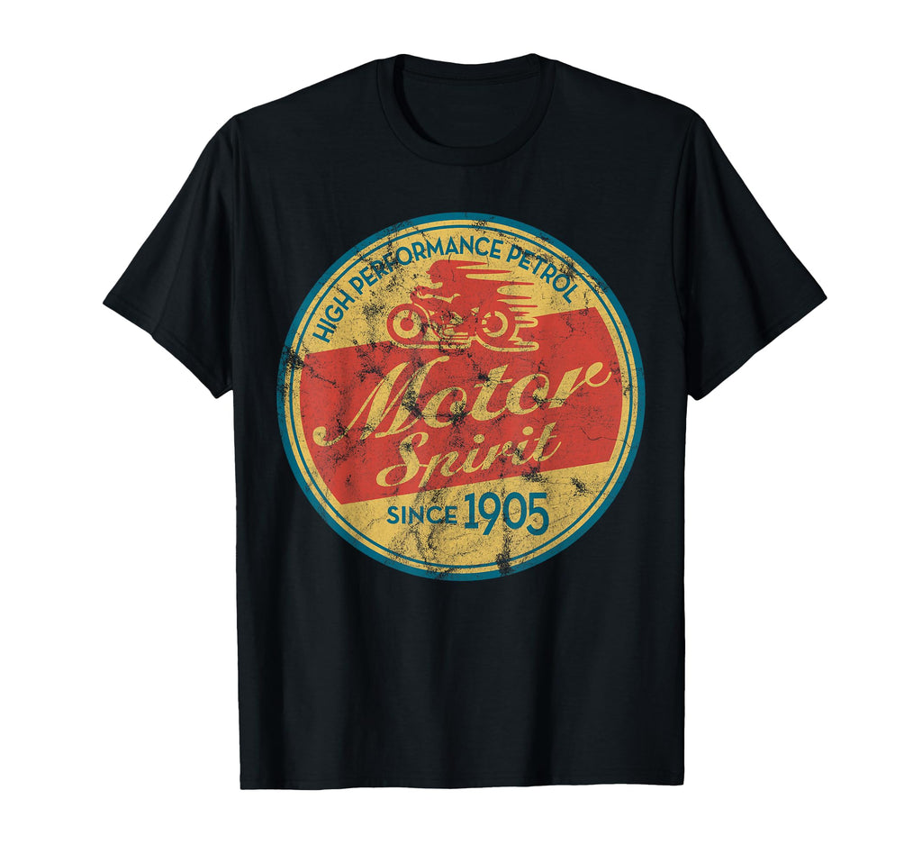 Motorcycle Distressed Shirts T-Shirt - Aesthetic Graphic Men Women - T-Shirt, Sweatshirt, Hoodie