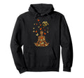 Yoga Lotus Pose Mandala Hoodie - Casual Everyday Wear for Adults - T-Shirt, Sweatshirt, Hoodie
