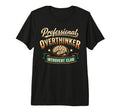 Professional Overthinker Introvert Club T-Shirt - Aesthetic Graphic Unisex - T-Shirt, Sweatshirt, Hoodie